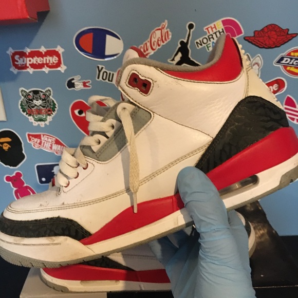 Jordan 3 Retro ‘Fire Red’ - Picture 3 of 5